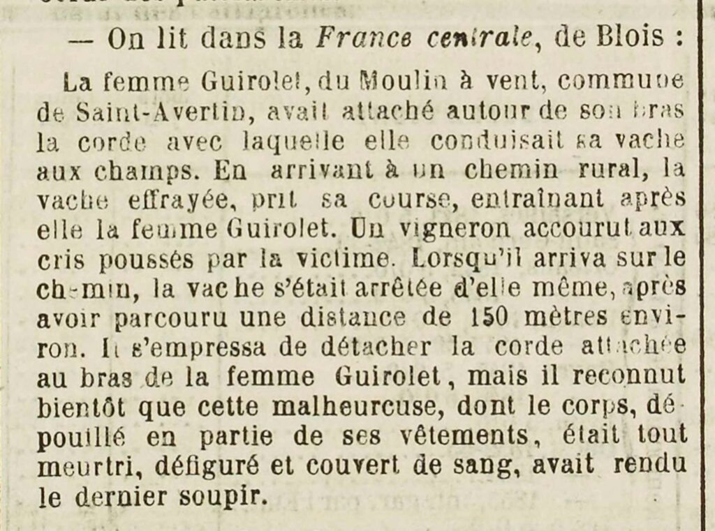 De l'utilité de la presse en généalogie : article du journal - Le Pays du 23 juin 1864
