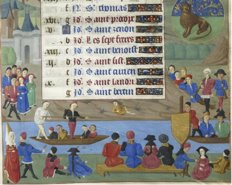 La quintaine entre festivités et obligations féodales