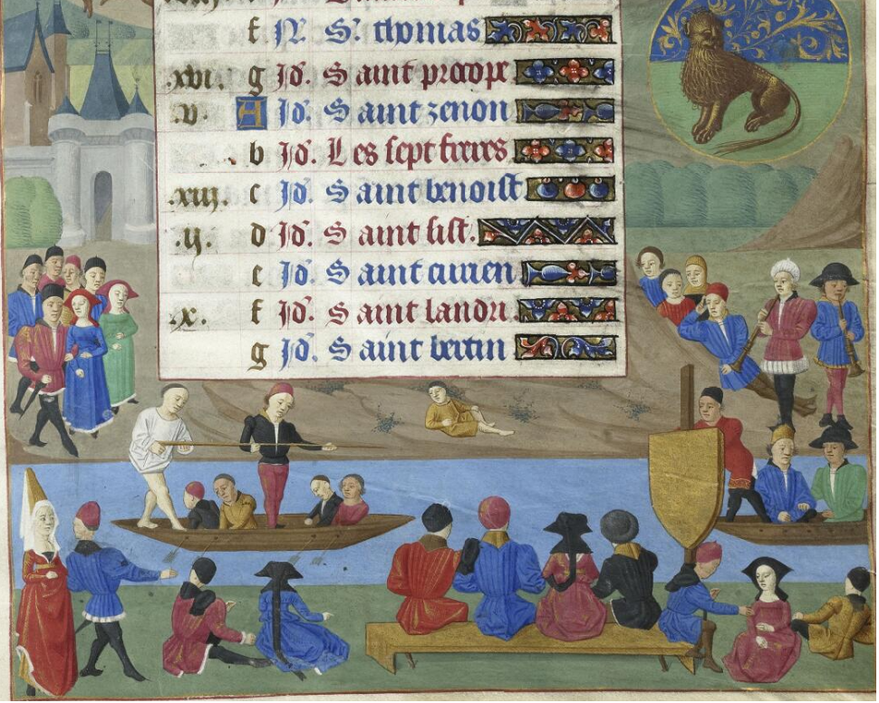 La quintaine entre festivités et obligations féodales